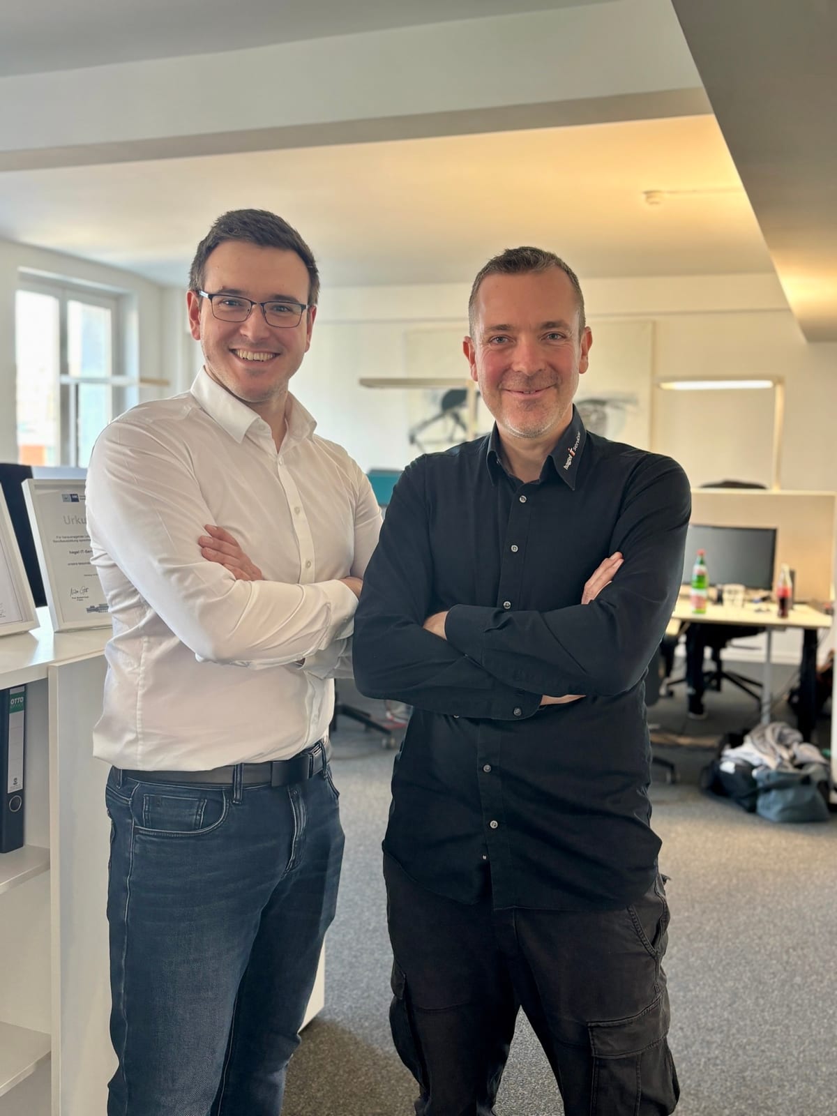 Philip Kraatz und Jens Hagel – Geschäftsführung BYTECORE IT-Support Hamburg